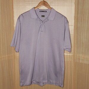 Nike Dri-fit Tiger Woods Purple Short Sleeve Golf Polo XL